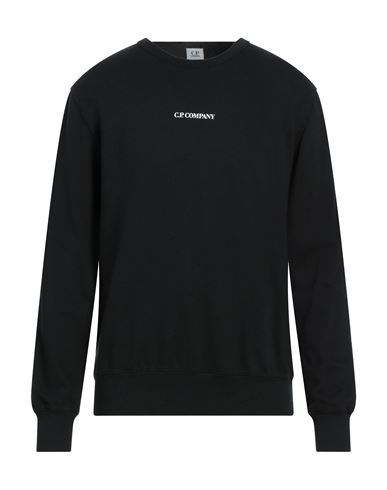 C.p. Company C. P. Company Man Sweatshirt Black Size Xxl Cotton