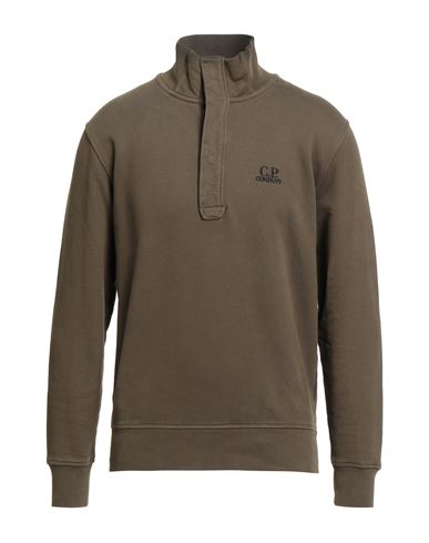 C.p. Company C. P. Company Man Sweatshirt Military Green Size S Cotton In Green