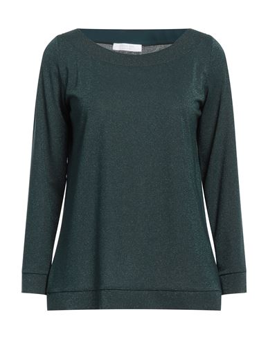 Chiara Boni La Petite Robe Woman T-shirt Dark Green Size 12 Polyamide, Elastane
