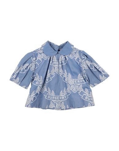 Burberry Babies'  Toddler Girl Top Blue Size 6 Acetate