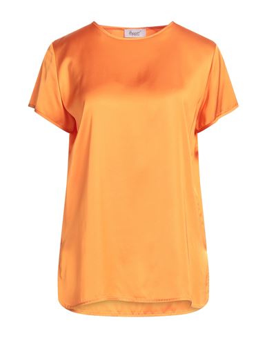 Shop Hopper Woman Top Apricot Size 4 Viscose In Orange