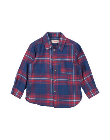 Shop Maan Toddler Boy Shirt Blue Size 6 Cotton, Tencel