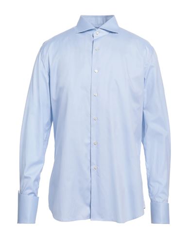 Shop Xacus Man Shirt Sky Blue Size 17 ½ Cotton