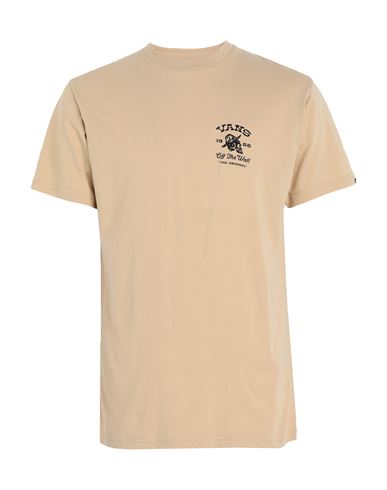 Vans Middle Of Nowhere Ss Tee Man T-shirt Beige Size Xl Cotton