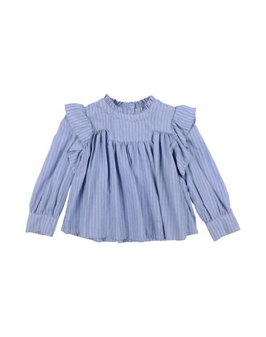 Shop Morley Toddler Girl Top Light Blue Size 4 Cotton, Virgin Wool