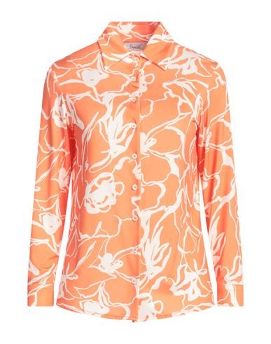 Hopper Woman Shirt Orange Size 10 Viscose