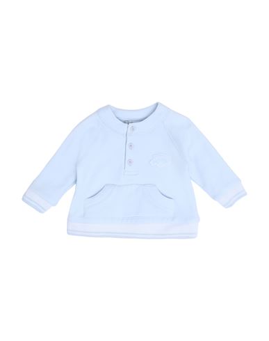 Shop Tutto Piccolo Newborn Boy Sweatshirt Sky Blue Size 3 Cotton, Elastane
