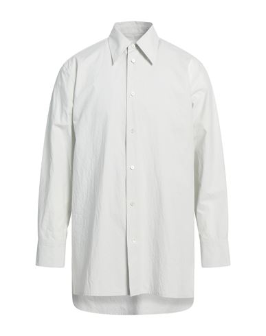 Jil Sander Man Shirt Off White Size 15 Cotton