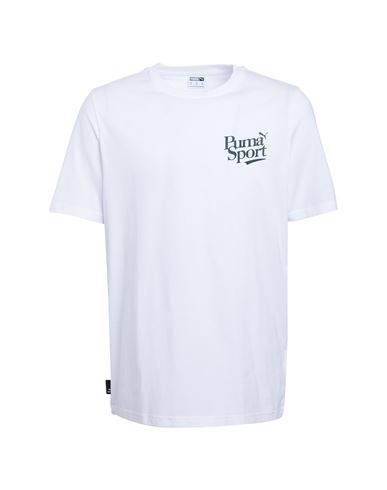 Puma Graphics  Legacy Tee Man T-shirt White Size Xl Cotton