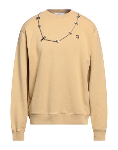 Ambush Man Sweatshirt Sand Size L Cotton, Polyester In Beige