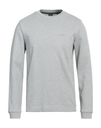 Hugo Boss Boss Man T-shirt Grey Size L Cotton, Polyester