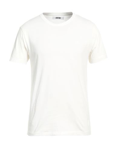 Shop Grifoni Man T-shirt White Size Xl Cotton