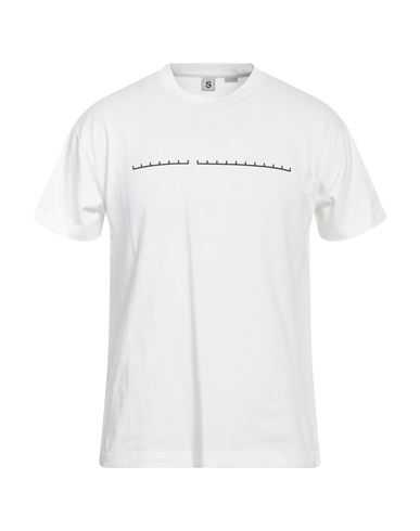 Shop Random Identities Man T-shirt White Size S Cotton