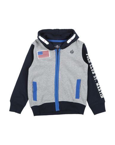 Shop Polo Club St. Martin Toddler Boy Sweatshirt Light Grey Size 6 Cotton, Polyester