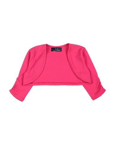 HARMONT & BLAINE HARMONT & BLAINE TODDLER GIRL WRAP CARDIGANS FUCHSIA SIZE 6 COTTON, ELASTANE 