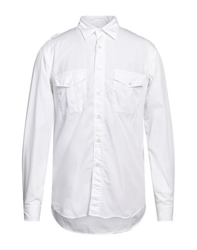 Alessandro Gherardi Man Shirt White Size L Cotton