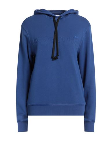 Jacob Cohёn Woman Sweatshirt Blue Size Xl Cotton, Elastane
