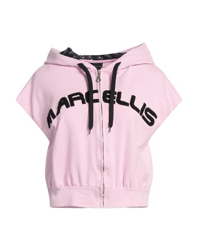 Marc Ellis Woman Sweatshirt Pink Size 2 Cotton, Elastane