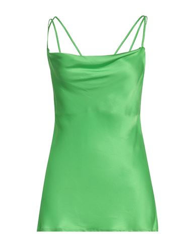 Shop Vicolo Woman Top Green Size M Viscose