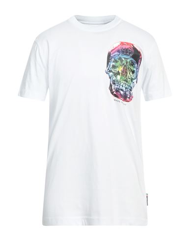 Philipp Plein Man T-shirt White Size Xxl Cotton
