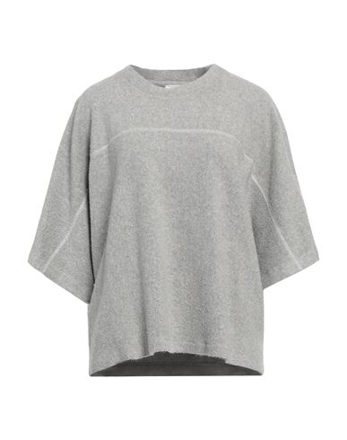 American Vintage Woman Sweatshirt Grey Size M/l Cotton