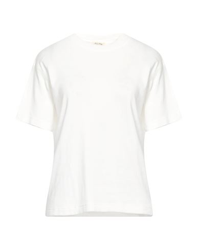 American Vintage Woman T-shirt White Size Xs/s Cotton