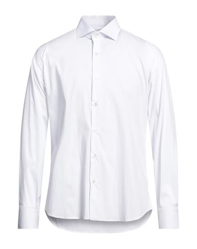 En Avance Man Shirt White Size Xl Cotton, Polyamide, Elastane