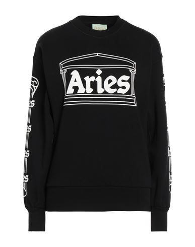 Shop Aries Woman Sweatshirt Black Size L Cotton