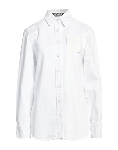 RAF SIMONS RAF SIMONS WOMAN SHIRT WHITE SIZE S COTTON