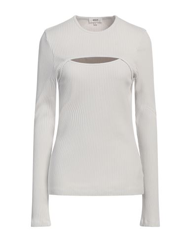 Agolde Woman Top Sky Blue Size L Organic Cotton, Elastane
