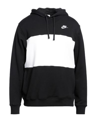 Nike Man Sweatshirt Black Size Xl Cotton