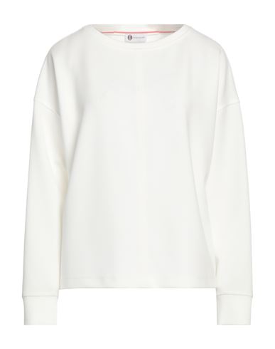 Diana Gallesi Woman T-shirt White Size 2 Polyester, Elastane