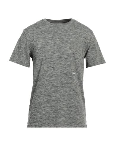 Circle Man T-shirt Grey Size S Recycled Polyester, Recycled Polyamide, Recycled Elastane