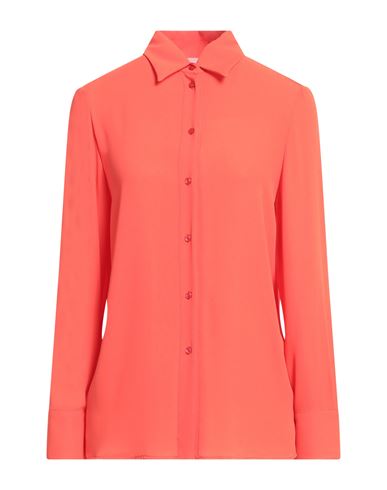 Diana Gallesi Woman Shirt Orange Size 10 Polyester