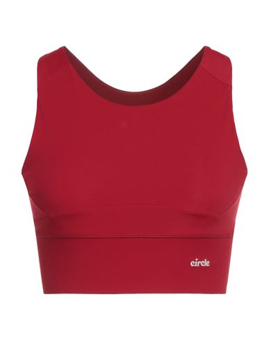 Circle Woman Top Red Size M Recycled Polyamide, Elastane