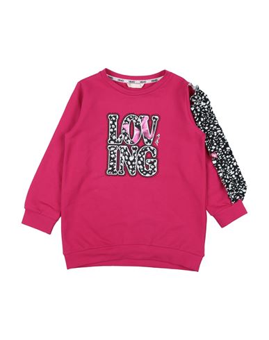 Liu •jo Babies'  Toddler Girl Sweatshirt Magenta Size 4 Cotton, Elastane