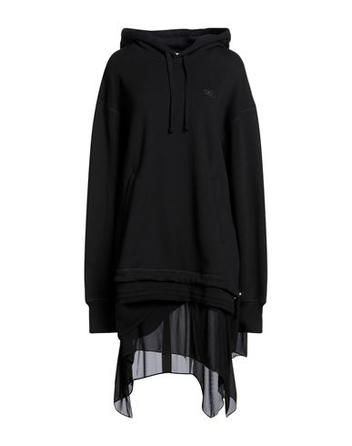Diesel Woman Sweatshirt Black Size M Cotton, Elastane, Rayon