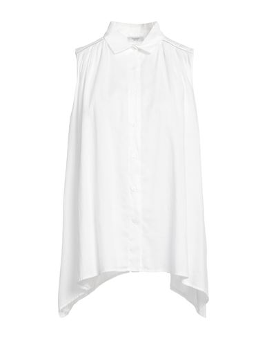 Peserico Woman Shirt White Size 10 Cotton