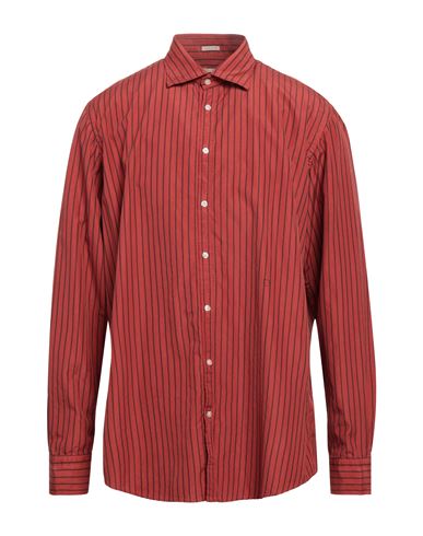 Massimo Alba Man Shirt Red Size Xl Cotton