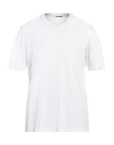 Jil Sander Man T-shirt Ivory Size Xxl Cotton In White