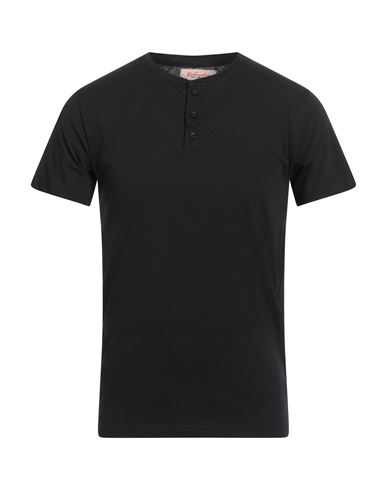 Gabardine Man T-shirt Black Size 3xl Cotton