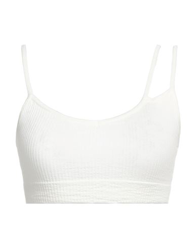 Vicolo Woman Top Ivory Size Onesize Viscose, Polyester In White