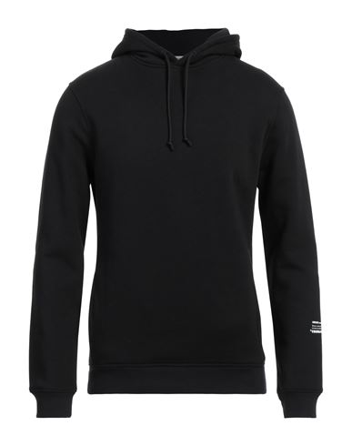 Shop Daniele Alessandrini Homme Man Sweatshirt Black Size M Cotton, Polyester