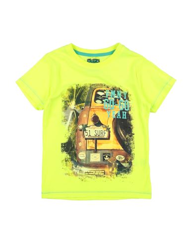 Shop Fred Mello Toddler Boy T-shirt Yellow Size 6 Polyester, Cotton