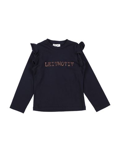 Shop Leitmotiv Toddler Girl T-shirt Midnight Blue Size 6 Cotton, Elastane