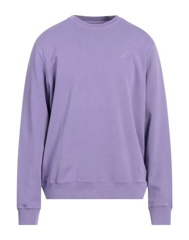 Autry Logo-embroidered Sweatshirt In Purple