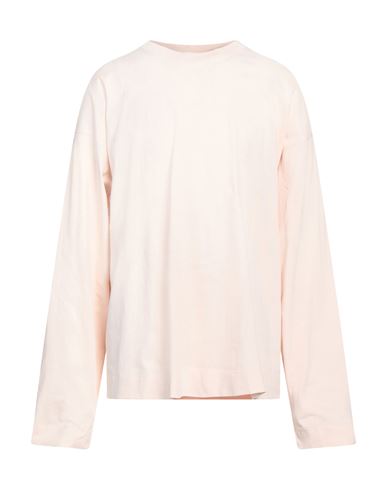 Dries Van Noten Man T-shirt Light Pink Size L Cotton