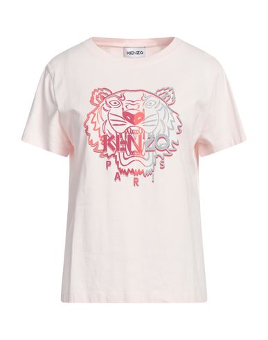 Kenzo Woman T-shirt Light Pink Size L Cotton