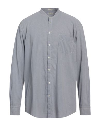 Massimo Alba Man Shirt Midnight Blue Size Xl Cotton