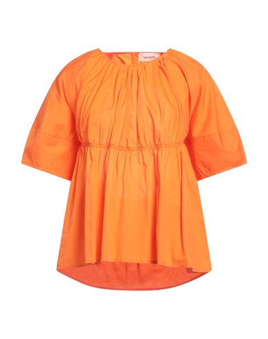 Vicolo Woman Top Orange Size M Cotton